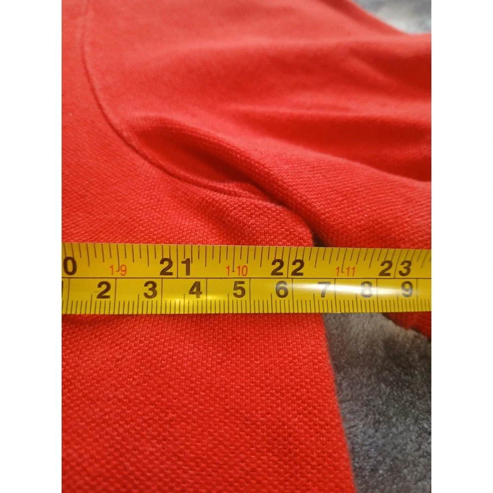 Polo Ralph Lauren Men's LARGE   Short Sleeve‎ Polo Shirt  Red